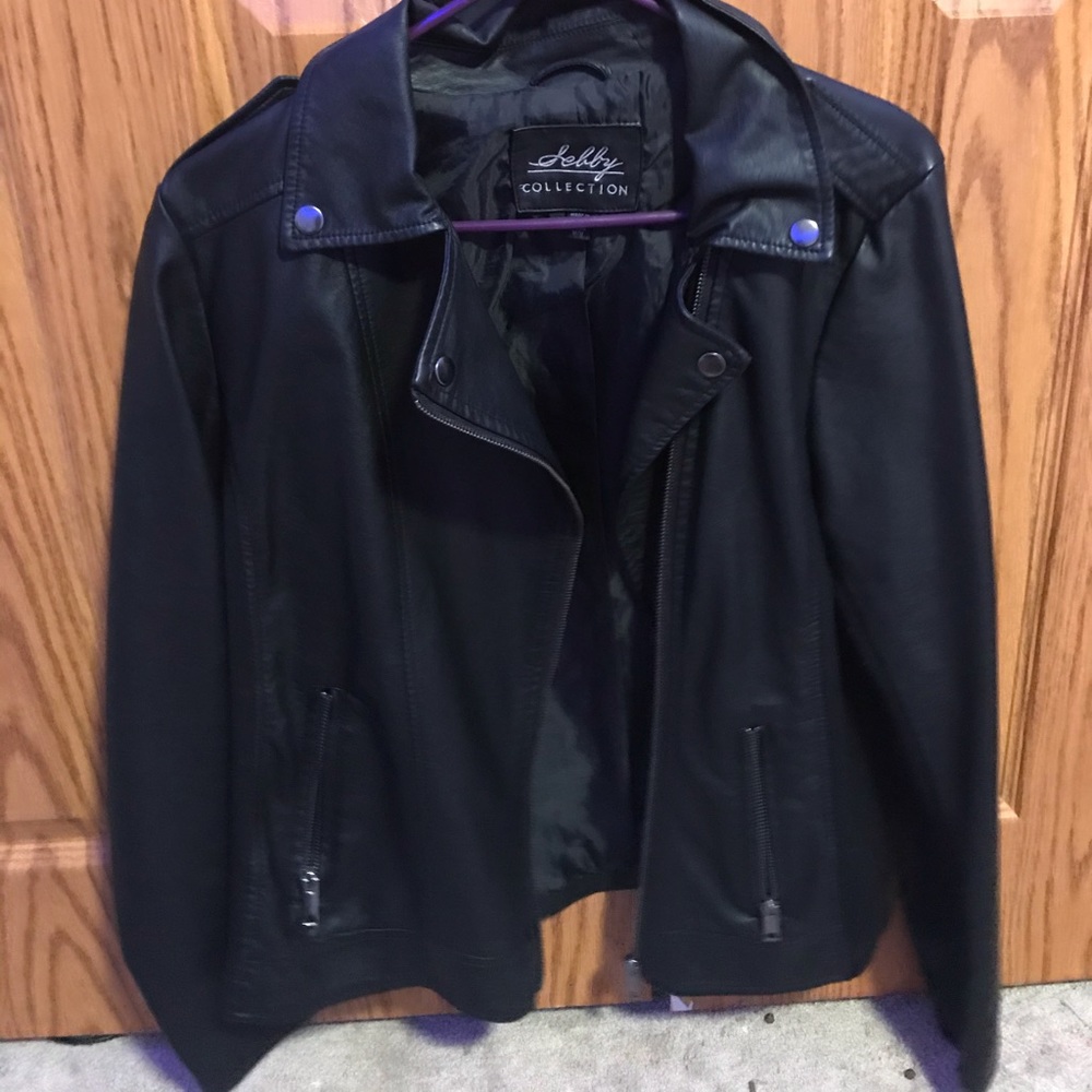 Leather jacket